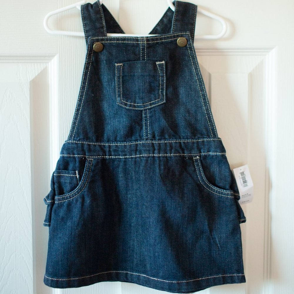 NWT Denim Jumper, Sz 18-24 mos
